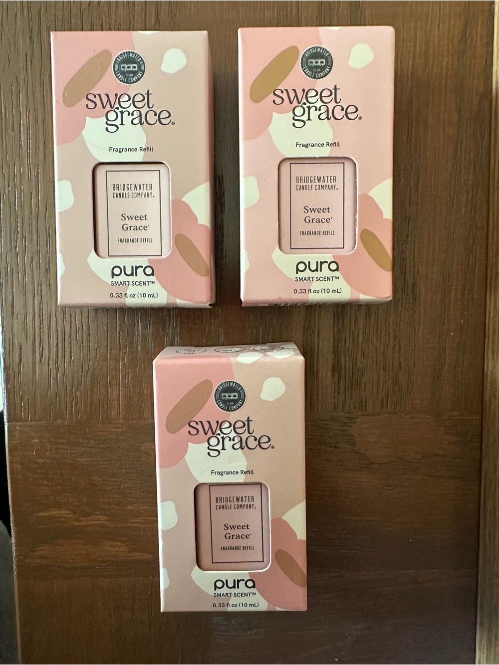 3 Bridgewater Sweet Grace Pura Fragrance Refill - Brand New!